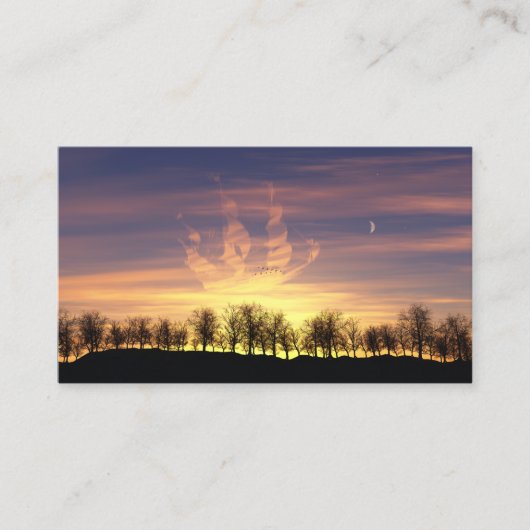 Segeln Sie die Lesezeichen des nächtlichen Himmels Visitenkarte (Vorderseite)