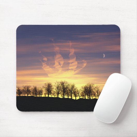Segeln Sie die nächtliche Sky Mousepad (Mit Mouse)
