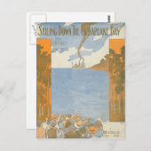 Segeln Sie entlang der Chesapeake Bay Postkarte (Vorne/Hinten)
