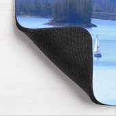 Segeln Sie in die Berge... Mousepad (Ecke)