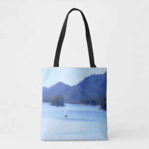 Segeln Sie in die Berge... Tasche