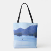 Segeln Sie in die Berge... Tasche (Rückseite)