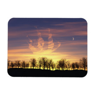 Segeln Sie mit dem flexiblen Magnet der Nacht