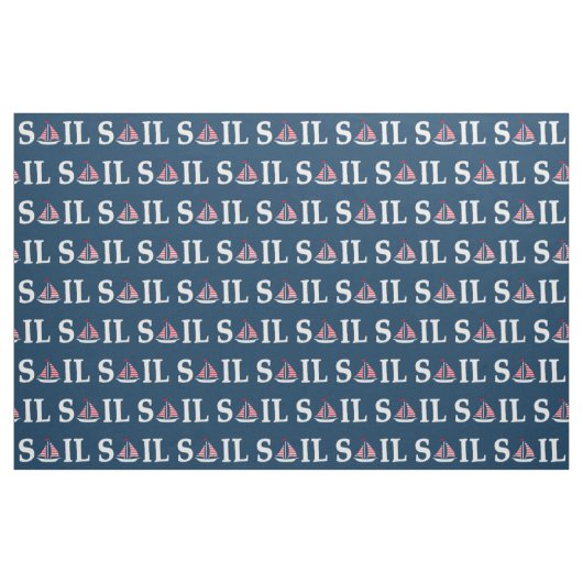 segeln stoff (Fat Quarter (45,7 x 55,9 cm))