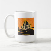 Segeln Sun und Meer Kaffeetasse (Links)