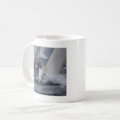 Segeln-Tasse Kaffeetasse (Vorderseite Links)