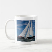 Segeln-Tasse Kaffeetasse (Links)
