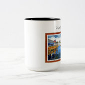 Segeln-Tasse Zweifarbige Tasse (Mittel)