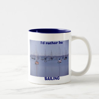 Segeln-Tasse Zweifarbige Tasse