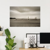 Segeln über das Meer Poster (Heimbüro)