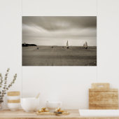 Segeln über das Meer Poster (Küche)