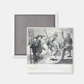 Segeln unter den Hebriden Magnet (Vorderseite/Rückseite)
