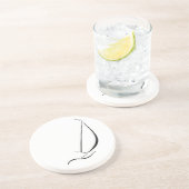 Segeln Untersetzer (Seite)