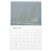 Segeln!  Vergnügen des Meeres, Kalender (Feb 2027)