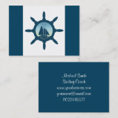 Segeln Visitenkarte (Vorne/Hinten)