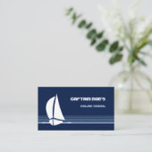 Segeln Visitenkarte (Stehend Vorderseite)