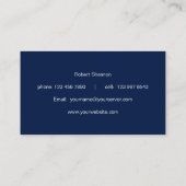 Segeln Visitenkarte (Rückseite)