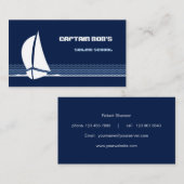 Segeln Visitenkarte (Vorne/Hinten)