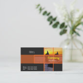 Segeln-Visitenkarte Visitenkarte (Stehend Vorderseite)