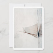 Segeln von Gloucester (ca. 1880) von Winslow Homer Einladung (Vorderseite)