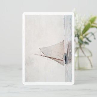 Segeln von Gloucester (ca. 1880) von Winslow Homer Einladung