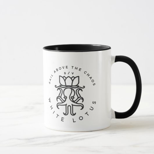 Segeln von weißem Lotus Tasse (Rechts)