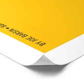 Segeln vor dem Wind Poster (Ecke)