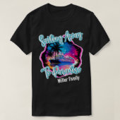Segeln weg zum Paradise Family Cruise Shirts (Design vorne)