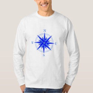 Segeln - Windrose Kompass Nautical-Shirt T-Shirt