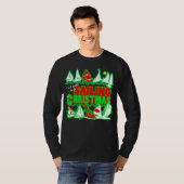 Segeln zu Weihnachten Ugly Sweater T-Shirt (Vorne ganz)
