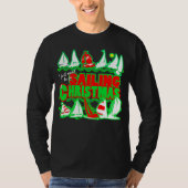 Segeln zu Weihnachten Ugly Sweater T-Shirt (Vorderseite)