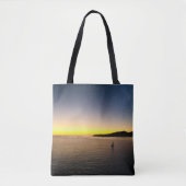 Segeln zur Horizon Sunset Fotografy Tote Bag Tasche (Vorderseite)