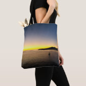 Segeln zur Horizon Sunset Fotografy Tote Bag Tasche (Von Nahem)