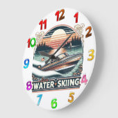 Segelnähe: Mannschaftslenkboot über den See Große Wanduhr (Winkel)