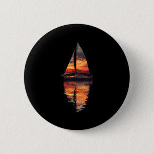 Segelnd Sonnenuntergang Akmu Segelboot Meer Doppel Button