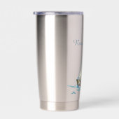 Segelnde Herzen Thermobecher (Rechts)