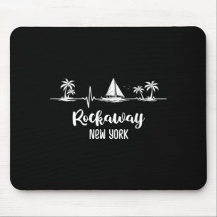 Segelndes Herzschlag Rockaway New York Segelboot u Mousepad