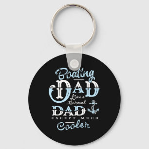 Segelndes Vater-Geschenke Für Daddy Vater-Tag Boot Schlüsselanhänger