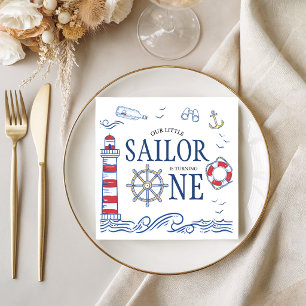 Segelparty-Tischdecken für Geburtstagsfeiern Serviette