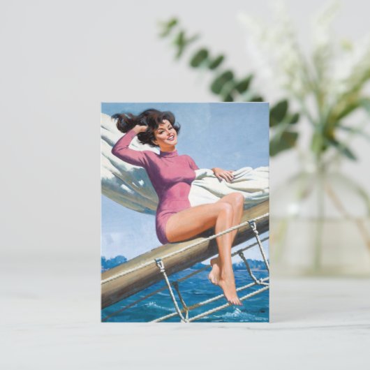 SegelpinUp Postkarte (Stehend Vorderseite)