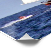 Segelplakat Poster (Ecke)