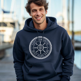 Segelrahmen für das Schiff Hoodie