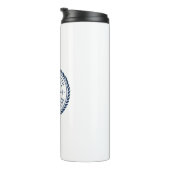 Segelrahmen für das Schiff Thermosbecher (Nach rechts gedreht)