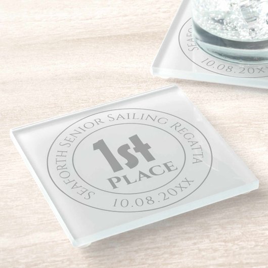 Segelregatta Preis Trophäe Glasuntersetzer