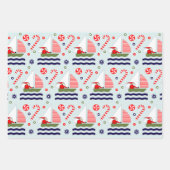 Segelreisen Geschenkpapier Set (Vorderseite 3)