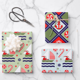 Segelreisen Geschenkpapier Set
