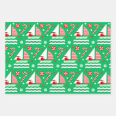 Segelreisen Geschenkpapier Set (Vorderseite 3)