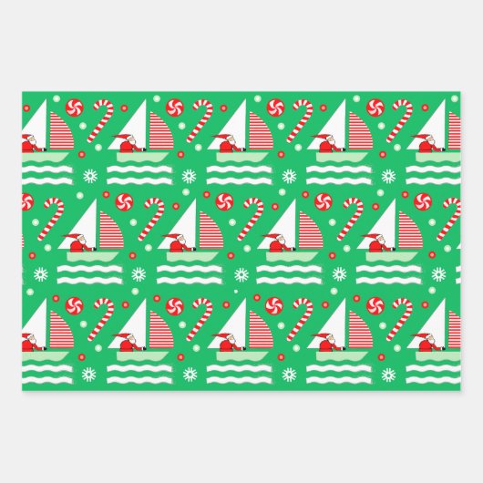 Segelreisen Geschenkpapier Set (Vorderseite 3)