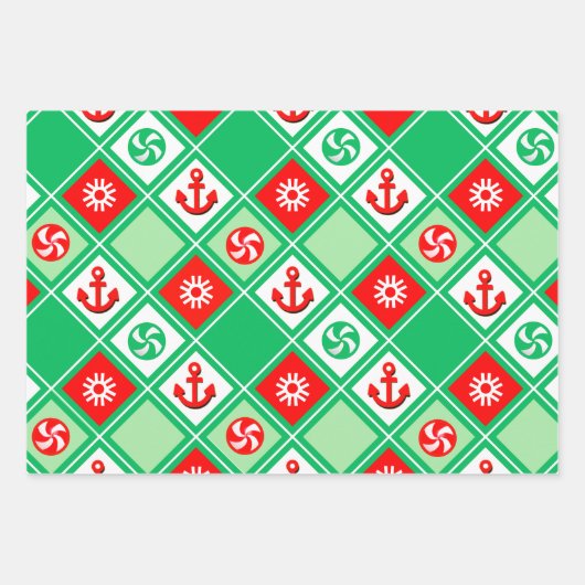 Segelreisen Geschenkpapier Set (Vorderseite 2)