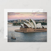 Segelreisen mit der Postkarte der Sydney Opera Hou (Vorne/Hinten)